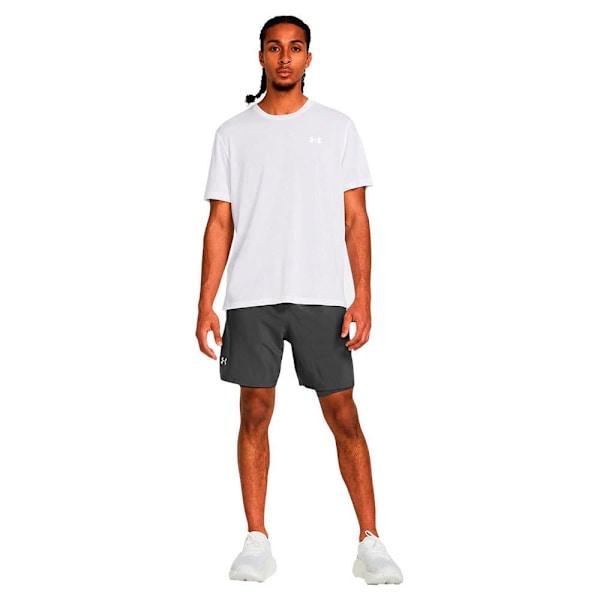 Under Armour Shorts Launch 7in 2-in-1 Grå L Mand