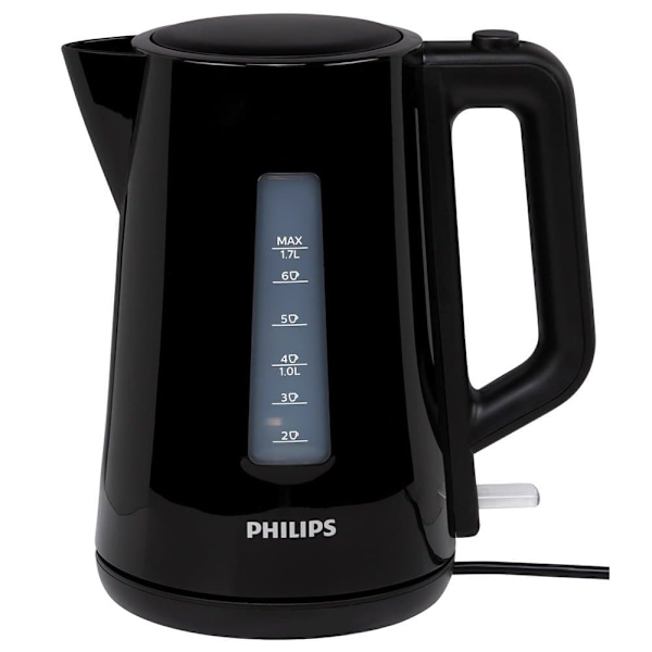 Philips Hd 9318/20 1.7l 2200w Elkedel Sort One Size / EU Plug