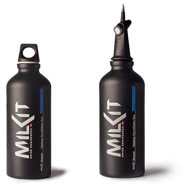 Milkit Tubeless Booster Tire 0.60l Co2-patron Sort