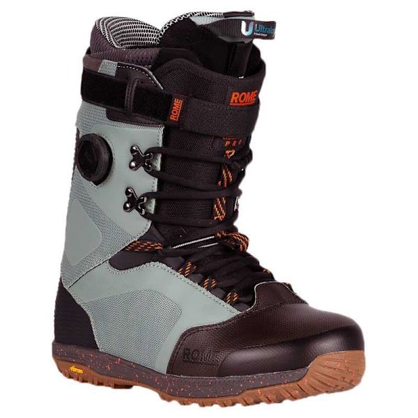 Rome Libertine Pro Hybrid Boa Snowboardstøvler Brun 29