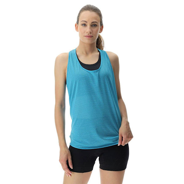 Uyn Ärmlös T-shirt Running Exceleration Aernet Blå S Kvinna