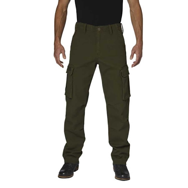 Rokker Logo Cargobukser Grøn 34 / 32 Mand