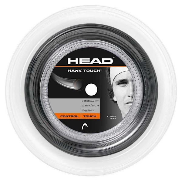 Head Racket Tennisrullsnöre Hawk Touch 200 M Durchsichtig 1.30 mm