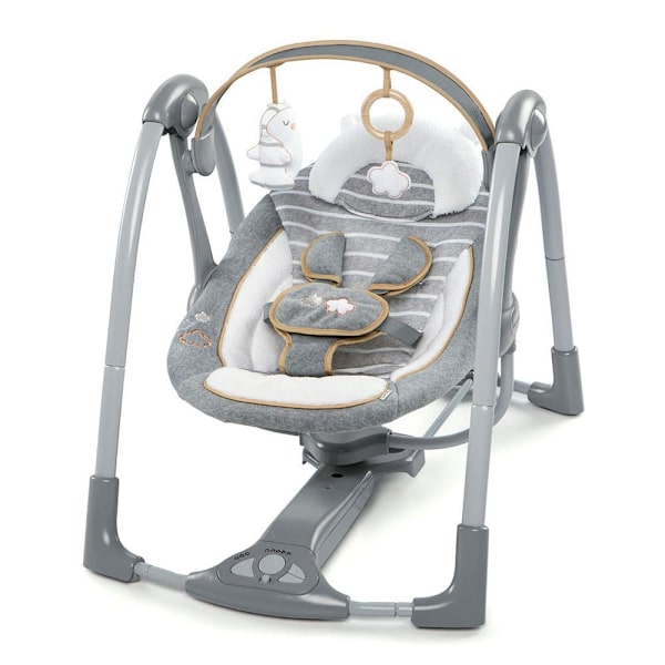 Ingenuity Hängmatta Swing´n Go Bella Teddy™ Grå