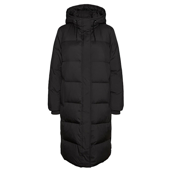 Vero Moda Ericaholly Lang Frakke Sort XL Kvinde