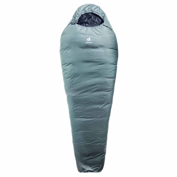 Deuter Sovsäck Orbit +5° Grå Regular / Left Zipper