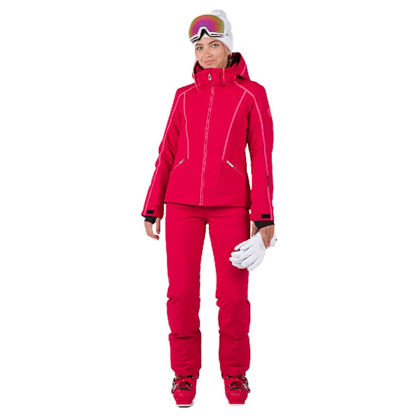 Rossignol Flat Jakke Rød 2XL Kvinde