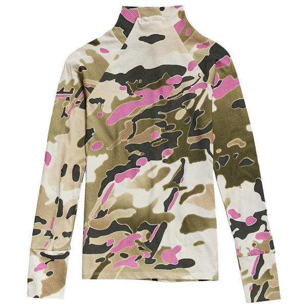 G-star Lecite Slim Långärmad T-shirt Med Hög Hals Flerfärgad XS Kvinna