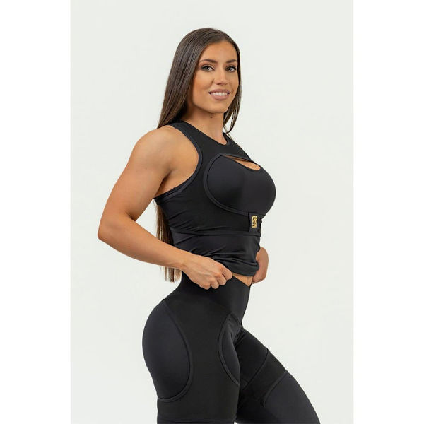 Nebbia Kompressiopaita Compression Intense Ultra Gold Musta S Nainen