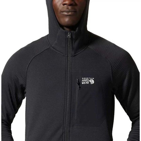 Mountain Hardwear Hættetrøje Power Grid Sort M Mand