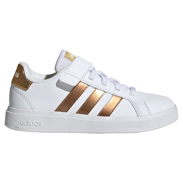 Adidas Tränare För Barn Grand Court 2.0 El Beige EU 38 2/3