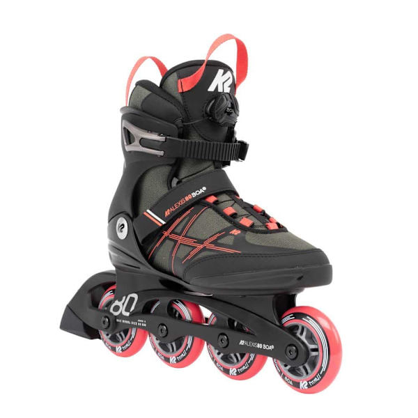 K2 Skate Inline Skøjter Alexis 80 Boa Sort EU 38