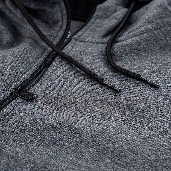 Elbrus Sweatshirt Med Full Dragkedja Chiano Grå M Man