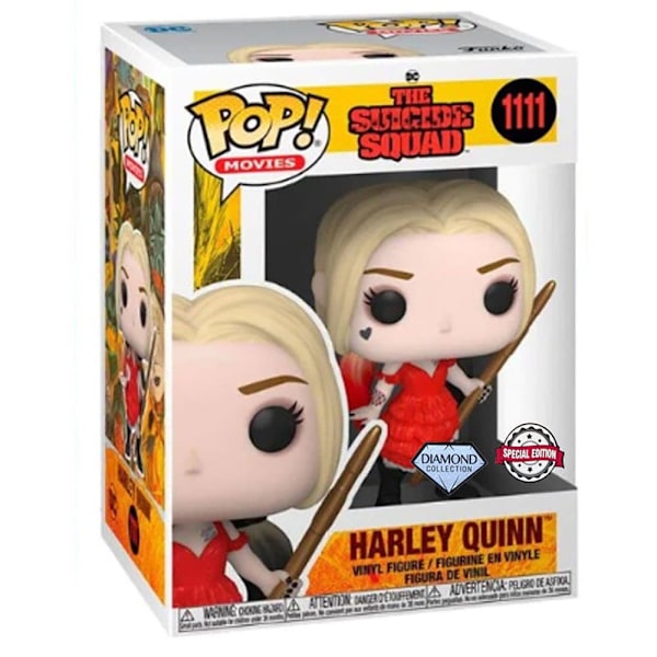 Funko Pop And Tee Dc Comics Escuadron Suicida Harley Quinn Punainen M