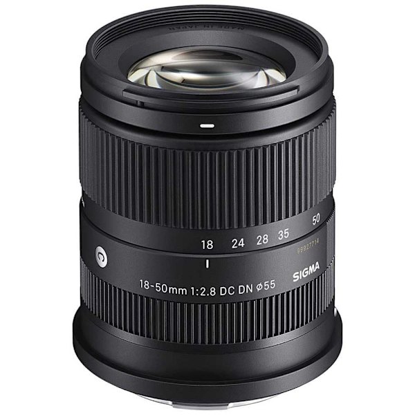 Sigma Photo Teleobjektiv Dc Dn C L-m 18-50 Mm F/2.8 Svart