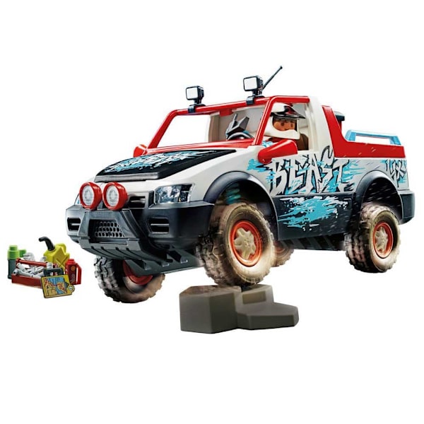 Playmobil Bilkonstruktion Spil Rally Søvfarvet
