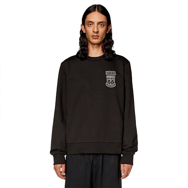 Diesel Sweatshirt Ginn K38 Sort XL Mand