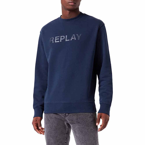 Replay Tröja M6266 .000.23040p Blå L Man
