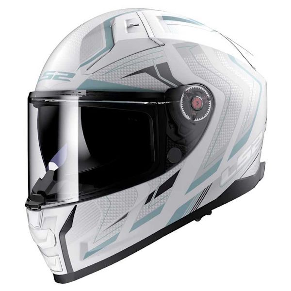 Ls2 Ff811 Vector Ii Alizer Fullface-hjelm Hvid S