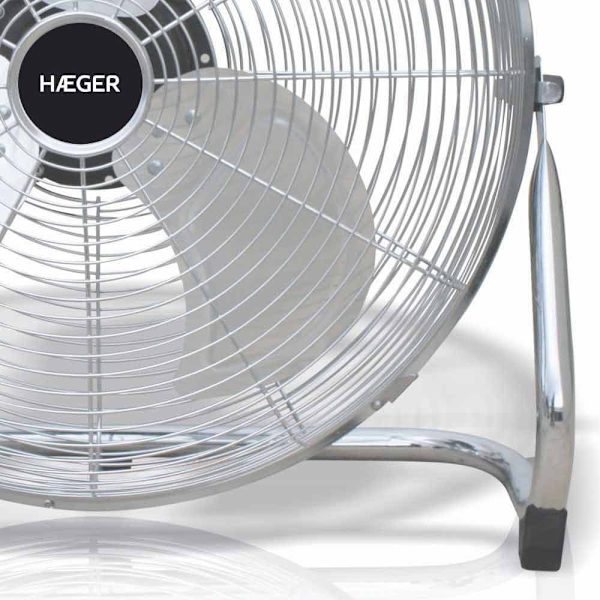 Haeger Tuuletin New Tornado Harmaa,Hopeinen One Size / EU Plug