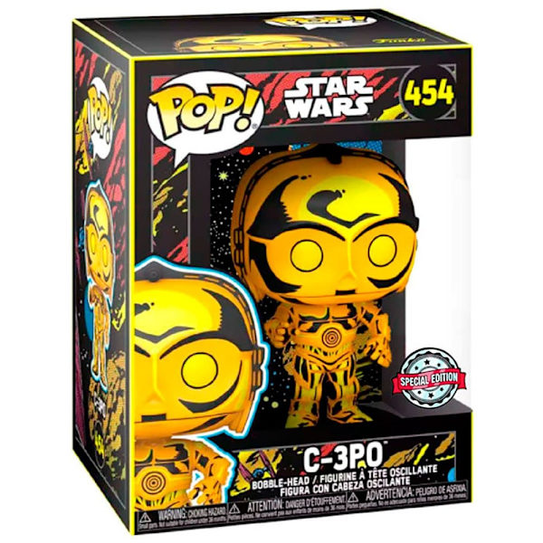 Funko Pop Star Wars Retro Series C-3po Exclusive Guld