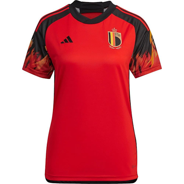 Adidas Naisen Lyhythihainen T-paita Etusivu Belgium 22/23 Punainen XS