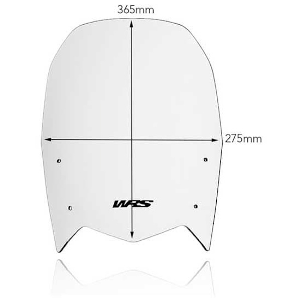 Wrs Tuulilasi Yamaha Xtz 690 Tenere 700 19-22 Ya015t Valkoinen