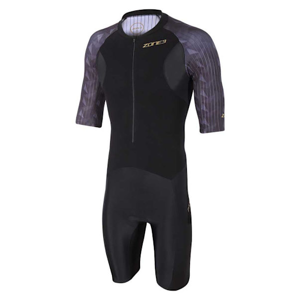 Zone3 Lyhythihainen Trisuit Lava Aero Musta XS Mies