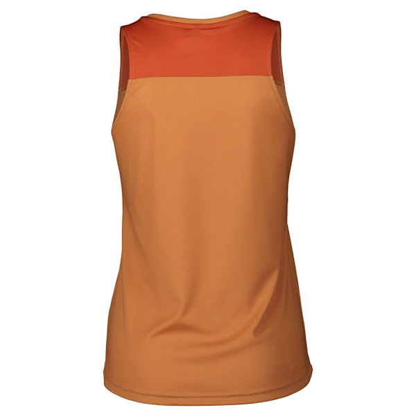 Scott Ärmlös T-shirt Endurance Tech Orange S Kvinna