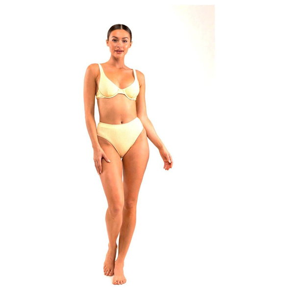 Rhythm Bikinitopp Noumea Underwire Gul S Kvinna