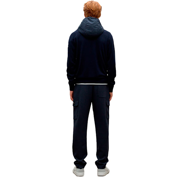 Ecoalf Peral Sweatshirt Med Lynlås Blå S Mand