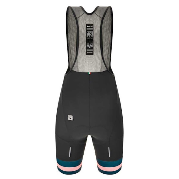 Santini Bib Shortsit Karma Bengal Harmaa M Nainen