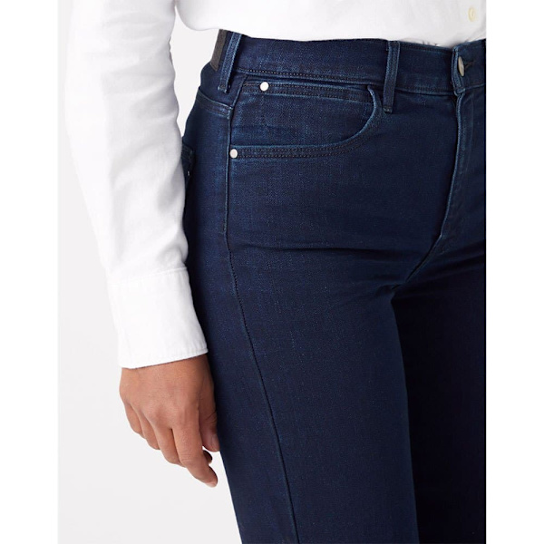 Wrangler Straight Jeans Blå 36 / 34 Kvinna