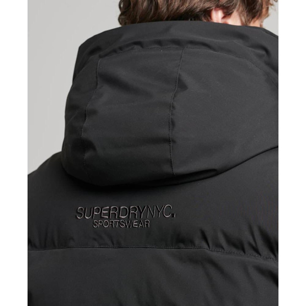 Superdry Anorakki City Padded Wind Musta S Mies
