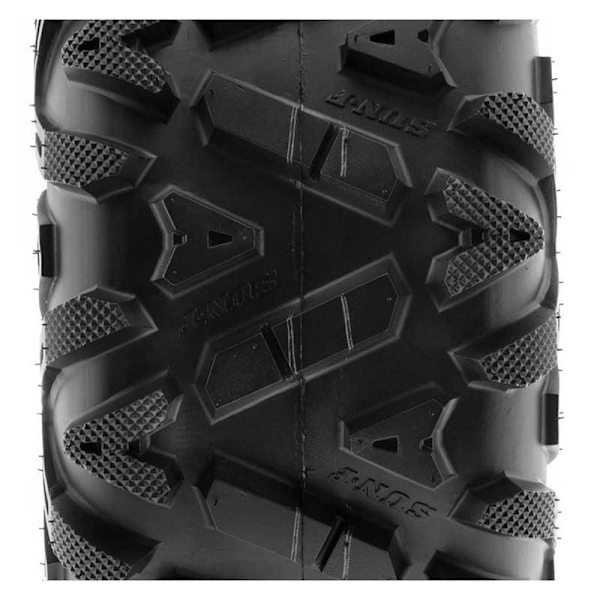 Sun-f Atv Rengas A-033 9nhs Hopeinen 25 X 12 / R9