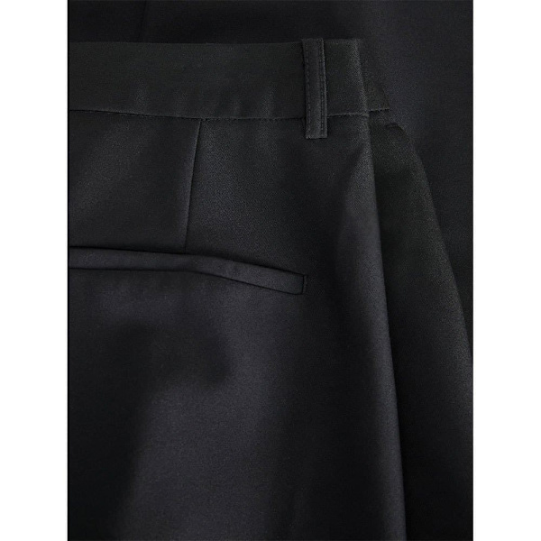 Jack & Jones Ellis Wide Jjxx Højtaljede Bukser Sort XS / 32 Kvinde