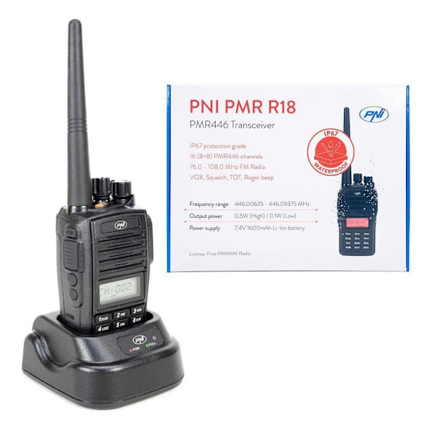 Pni Bärbar Cb-radiostation Pmr R18