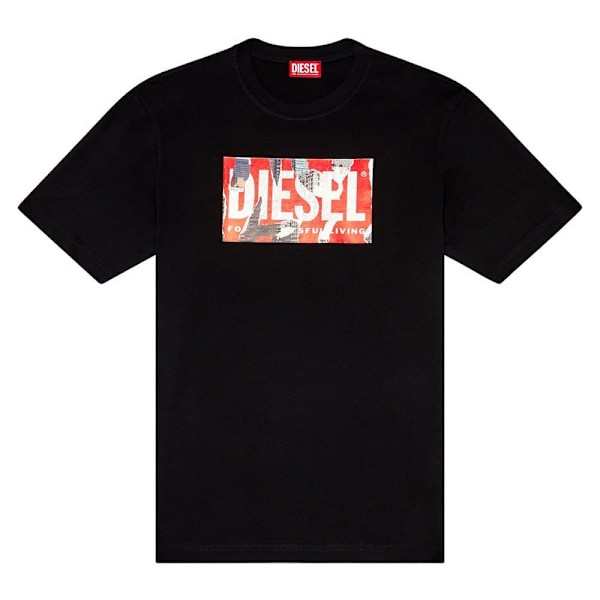 Diesel Kortærmet T-shirt Just L13 Sort L Mand