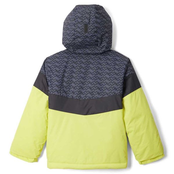 Columbia Regnjacka Med Full Dragkedja Lightning Lift™ ii Gul XL Pojke