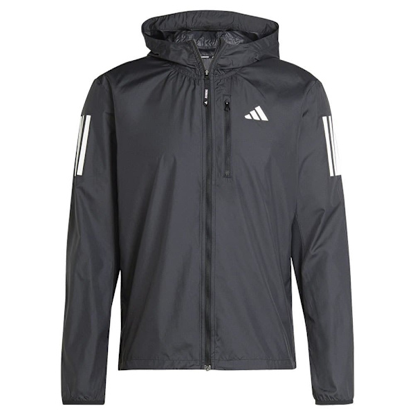 Adidas Jakke Own The Run Base Sort XL / Regular Mand