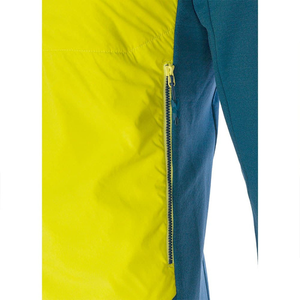 Trangoworld Trx2 Hybrid Lt Pro Fleecejacka Med Huva Gul M Man