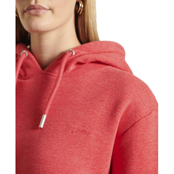 Superdry Kjole Vintage Logo Embroidered Rød XS Kvinde