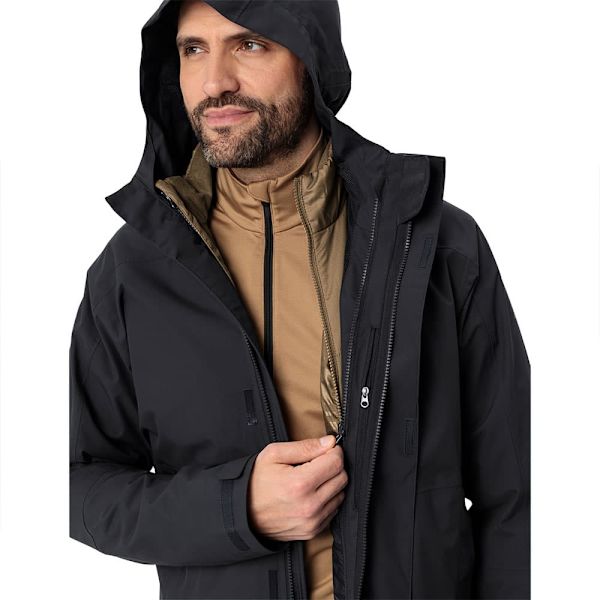 Vaude Neyland 3in1 Jacka Svart L Man