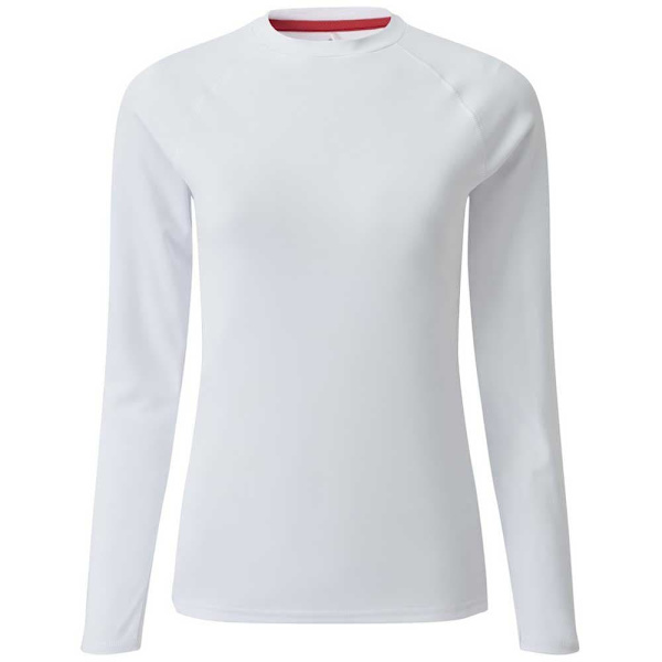Gill Langærmet T-shirt Uv Tec Hvid 40 Kvinde