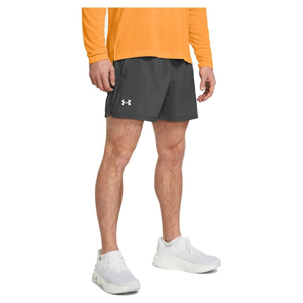 Under Armour Launch 5in Unlined Shortsit Oranssi XL Mies
