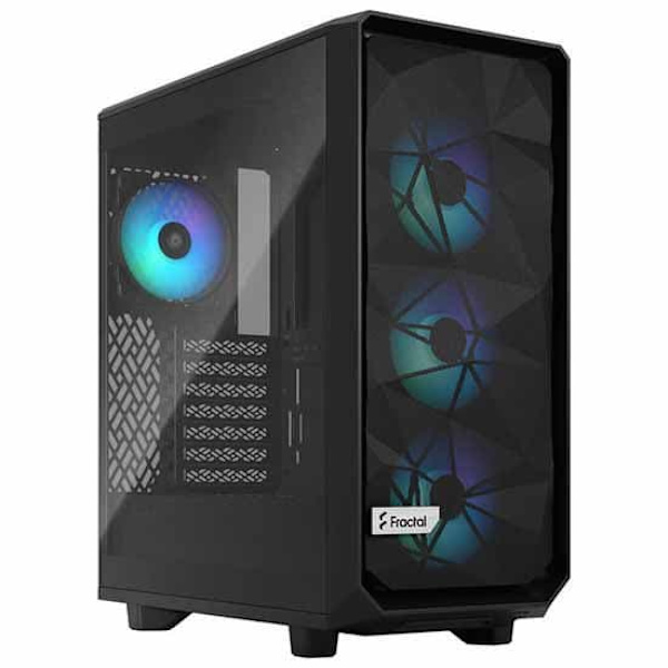 Fractal Tårnkasse Med Vindue Deskmini H470 Pc Sort Sort