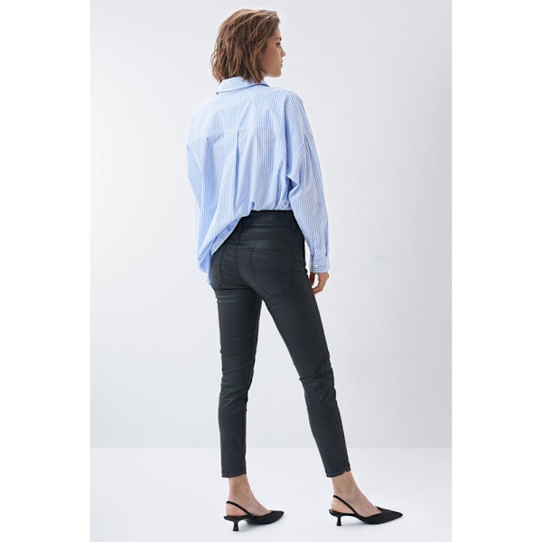 Salsa Jeans 121997-000 Secret Push In In Coating Secret Push In In Coating Jeans Svart 34 / 30 Kvinna