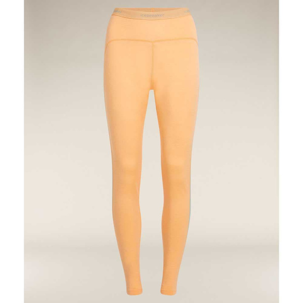 Icebreaker 200 Oasis Sonebula Leggings Gul S Kvinde