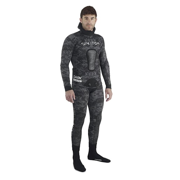 Spetton 5 Mm Harpunfiskedragt Sort 2XL
