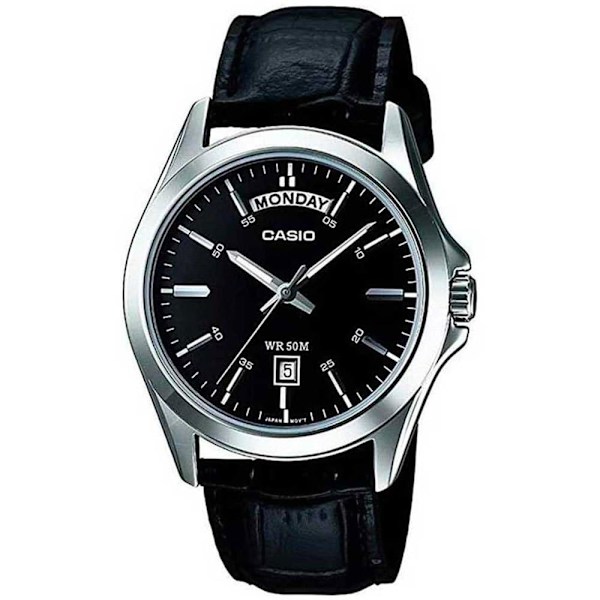 Casio Rannekello Mtp1370l1a Musta